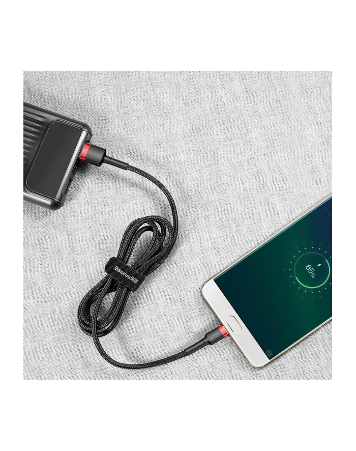 Baseus Cafule USB do microUSB 2A 3m (czarno-czerwony) główny