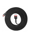 Baseus Cafule USB do microUSB 2A 3m (czarno-czerwony) - nr 8