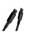 Baseus Tungsten Gold USB-C do Lightning, 20W, 5A, PD, 1m (czarny) - nr 16