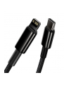 Baseus Tungsten Gold USB-C do Lightning, 20W, 5A, PD, 1m (czarny) - nr 5