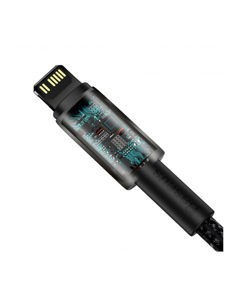 Baseus Tungsten Gold USB-C do Lightning, 20W, 5A, PD, 1m (czarny)