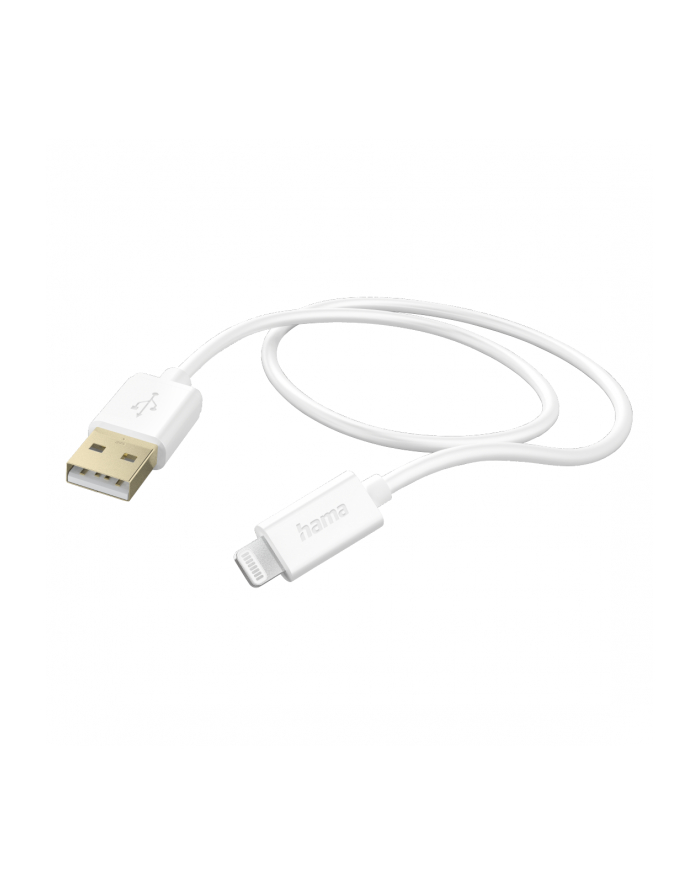 Hama kabel USB-A - Lightning, 1,5m biały Hama | kabel ładujący| data | Lightning | 1,5M | biały główny