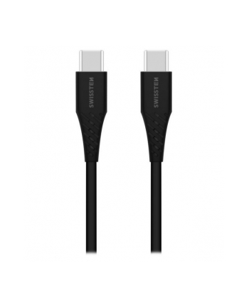 Swissten USB-C - USB-C 0,4m czarny