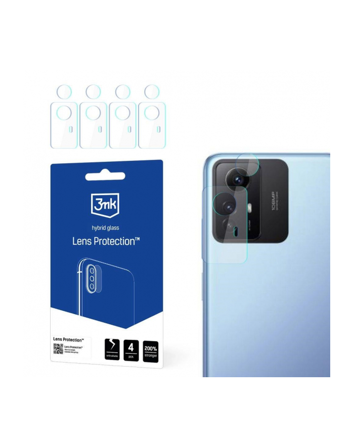 3mk Lens Pczerwonyection do Xiaomi Redmi Note 12s główny