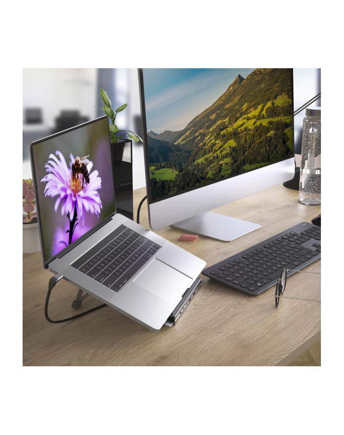 Hama Stacja dokująca, USB-C, ''Connect2Office'', 12 portów stacja dokująca | Connect2Office | 12 portów | USB-C | USB-A | HDMI | LAN główny
