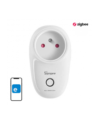 Sonoff S26 R2 Zigbee Typ E Inteligentne gniazdko WiFi Sonoff S26 (wersja europejska) typ E