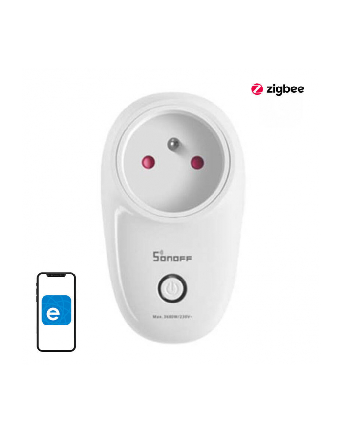 Sonoff S26 R2 Zigbee Typ E Inteligentne gniazdko WiFi Sonoff S26 (wersja europejska) typ E główny
