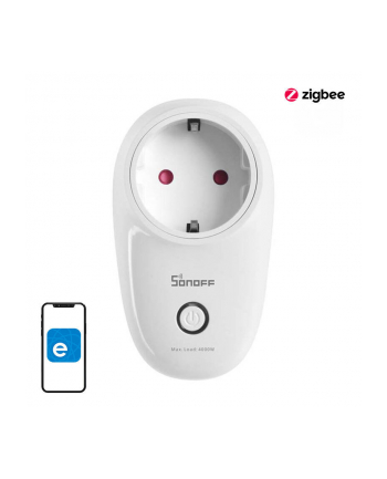 Sonoff S26 R2 Zigbee Typ F Inteligentne gniazdko WiFi Sonoff S26 (wersja europejska) typ F