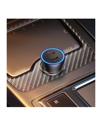 Baseus Golden Contactor Pro, 2x USB-C, 40W (szara) nr 1