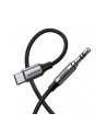 UGREEN miniJack 3.5mm AUX - USB-C 1m szary - nr 1