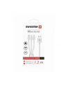 Swissten tekstylny 3w1 mFi 1.2 m Srebrny - nr 2
