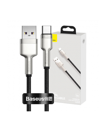 Baseus Cafule USB do USB-C, 66W, 0.25m (czarny)