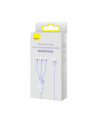 Baseus Flash II USB 3w1, USB-C + micro USB + Lightning, 66W, 1.2m (fioletowy) - nr 5