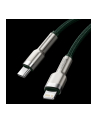 Kabel USB-C do Lightning Baseus Cafule, PD, 20W, 1m (zielony) - nr 3