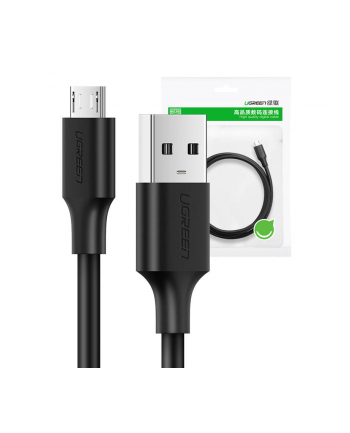 UGREEN microUSB QC 3.0 2.4A 1.5m (czarny)