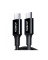 UGREEN US300 USB-C do USB-C, 100W, 5A, 1m (czarny) - nr 1