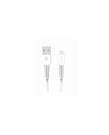 Swissten USB - USB-C 1.0m biały