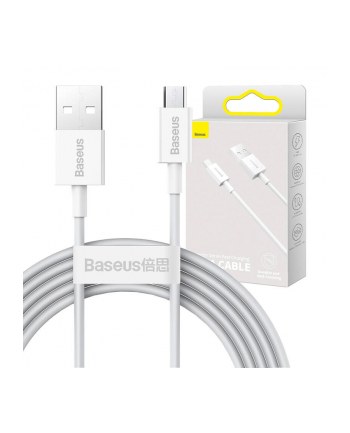 Baseus Superior Series USB do micro USB, 2A, 2m (biały)