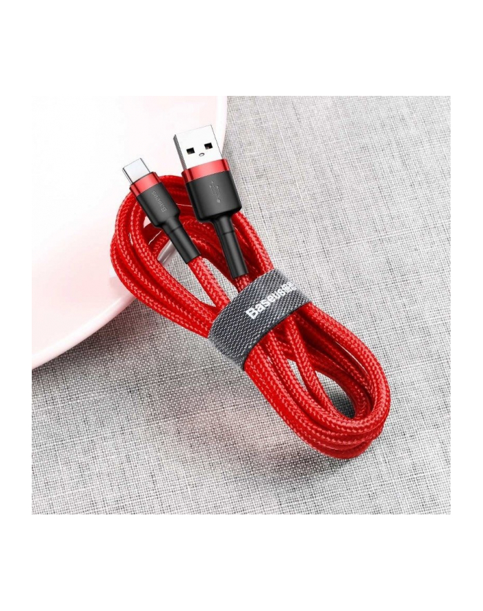 Baseus Cafule USB do USB-C 2A 3m (czerwony) główny
