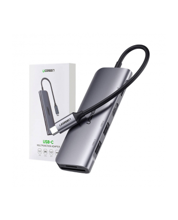 Ugreen CM195 USB-C do HDMI, 2x USB-A 3.0, SD/TF, PD nr 1