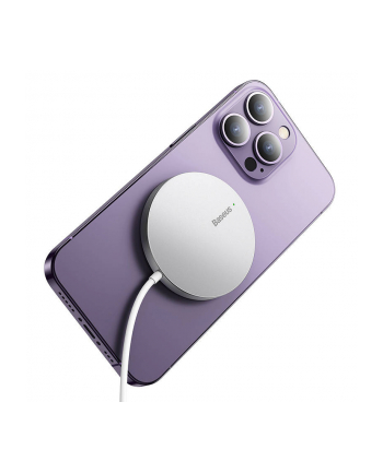 Baseus Simple Mini3 indukcyjny 15W (srebrna) ładowarka indukcyjna nr 2