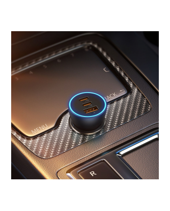 Baseus Golden Contactor Pro, 2x USB-C, 1x USB, 65W (szara) nr 2