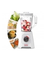 Tefal BL420131 biały Moc [W]: 600 | Rodzaj dzbanka: Szkło | Pojemność [l]: 1,25 | Ilość stopni prędkości: 2 | Kolor: biało-srebrny - nr 3
