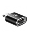 Adapter Baseus USB do USB Type-C 2,4A (czarny) - nr 1