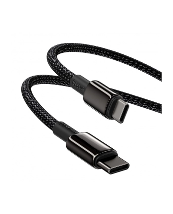 Baseus Tungsten Gold USB-C do USB-C, 100W, 2m (czarny)