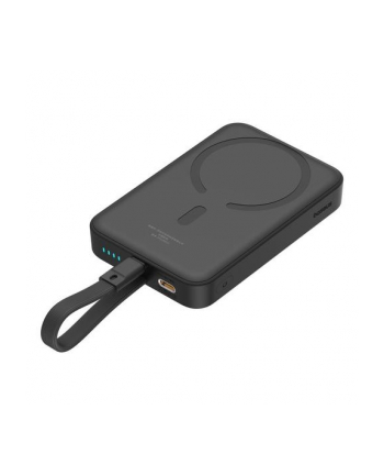 Baseus Magnetic Mini Power Bank 10000mAh 20W USB-C z ładowaniem bezprzewodowym MagSafe z kablem Lightning nr 2