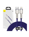 Baseus lightning - USB-C Cafule, PD, 20W, 2m (fioletowy) - nr 1