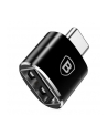 Adapter Baseus USB do USB Type-C 2,4A (czarny) - nr 1