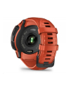 Garmin Instinct 2X Solar (ognistoczerwony / ognistoczerwonyy pasek) - nr 3