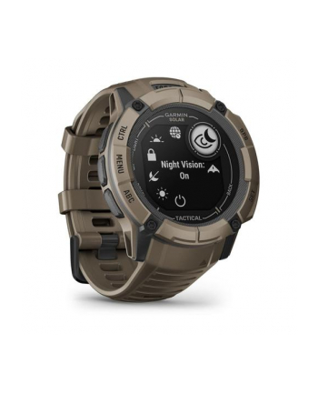 Garmin Instinct 2X Solar Tactical Edition (jasnobrązowy / jasnobrązowy pasek)
