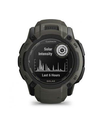 Garmin Instinct 2X Solar (mchowy / mchowy pasek)