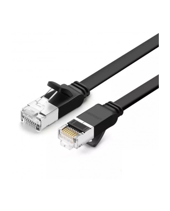 UGREEN NW101 z metalowymi wtyczkami, Ethernet RJ45, Cat.6, UTP, 5m (czarny) nr 1