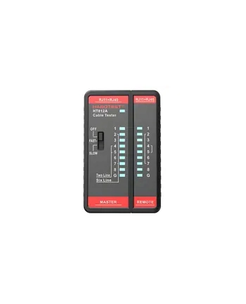 Habotest HT812A tester przewodów sieciowych RJ11 / RJ45