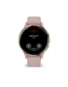 Garmin Venu 3s jasnozłota ramka z paskiem w kolorze dust rose - nr 3