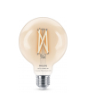 Philips Smart filament przezroczysta E27 G95 7 W (60 W), WW-CW - nr 1