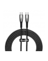 Kabel USB-C do USB-C Baseus Glimmer, 100W, 2m (czarny) - nr 1