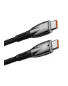 Kabel USB-C do USB-C Baseus Glimmer, 100W, 2m (czarny) - nr 2