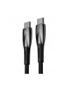 Kabel USB-C do USB-C Baseus Glimmer, 100W, 2m (czarny) - nr 3
