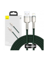 Baseus lightning - USB-A Cafule, 2.4A, 2m (zielony) - nr 1