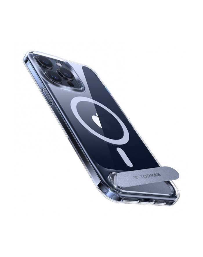 Torras UPRO Pstand do iPhone 15 Pro transparentny główny
