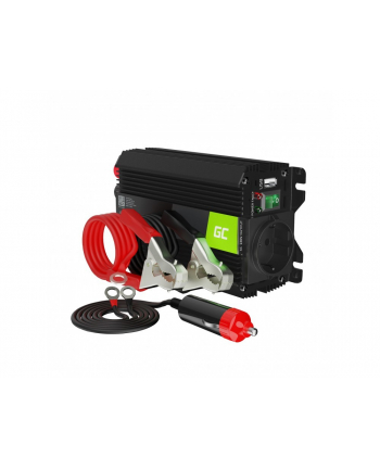 Green Cell PRO 24V na 230V 300W/600W Modyfikowana sinusoida ładowarka samochodowa