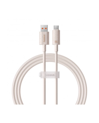 Baseus USB do USB-C Habitat Series 100W, 1m (różowy)