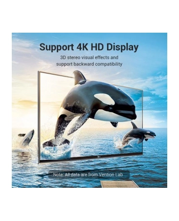 Vention kątowy HDMI, 4K 60Hz Adapter HDMI