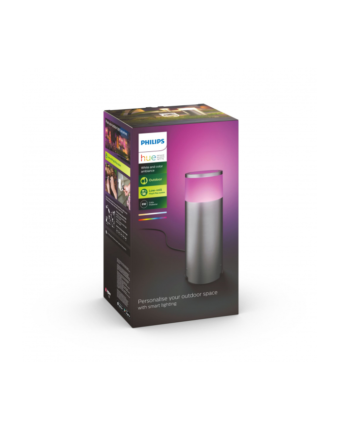 Philips Hue Calla LV słupek inox główny