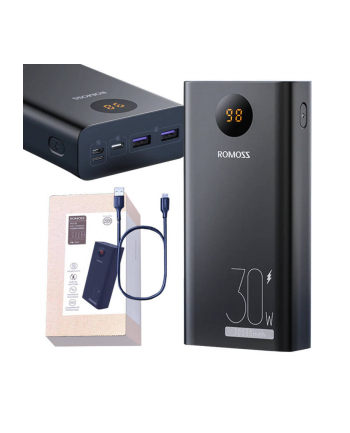 Romoss PEA30 30000mAh czarny