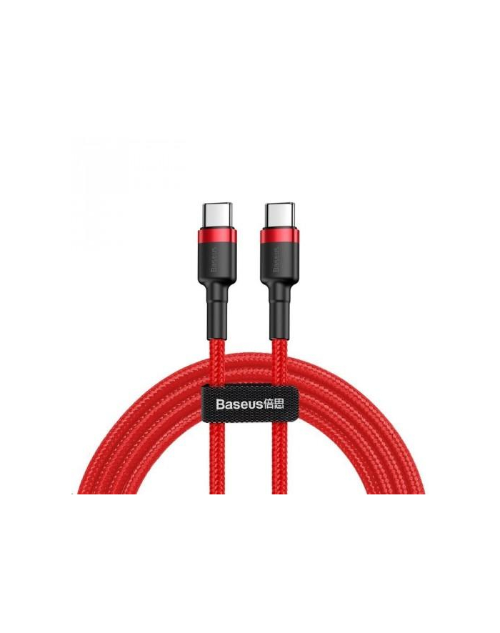 Baseus Cafule USB-C do USB-C PD 2.0, QC 3.0, 60W, 2m (czerwony) główny